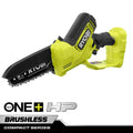 RYOBI ONE+ HP 18V Brushless 6 in Compact Pruning Mini Chainsaw