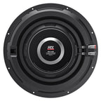 MTX Dual 3512-04S 12 in 1200W Shallow Car Subwoofers With Rockville Sealed Enclosure