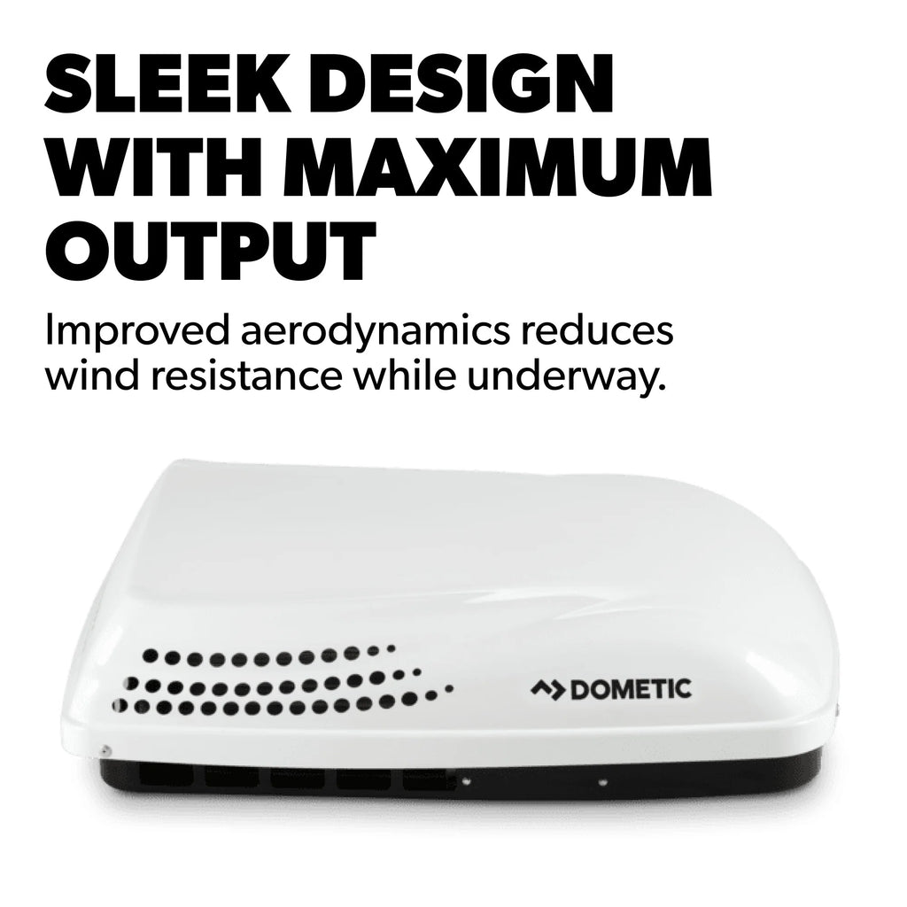 Dometic Penguin II Rooftop Air Conditioner, 11000 BTU, White - PENGUIN AC PW 410A