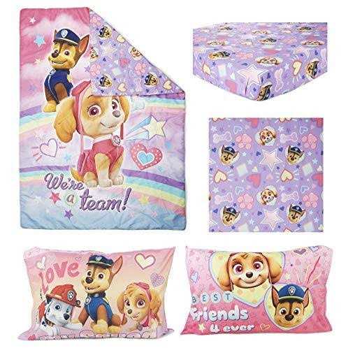 Paw Patrol Skye Toddler Bedding Set - 4-Piece