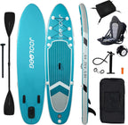 Inflatable Stand-Up Paddle Board With Seat, Blue, 10'5'' X 32'' X 6''
