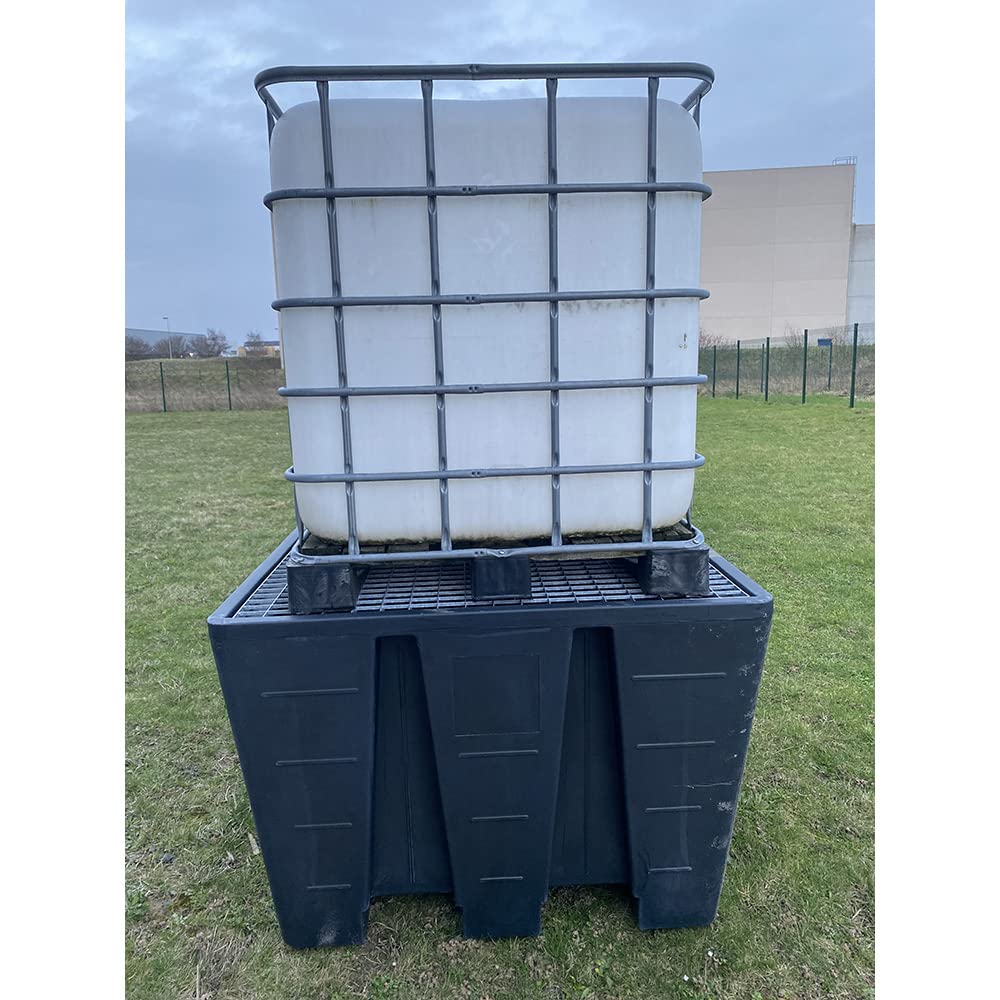 PLAST UP ROTOMOULAGE Spill Containment Pallet 1100 L Black - 52060E
