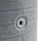 Good Ideas Impressions Downton Rain Saver Rain Barrel, 50 Gallon, Dark Granite - IMP-D50-DAR