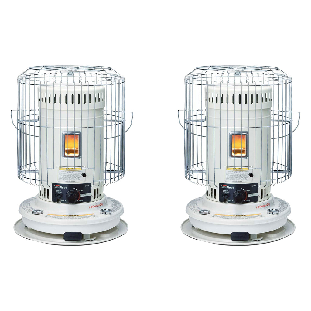 Indoor Outdoor Convection Kerosene Heater, 23,500 BTU, 2 Pack