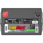EverStart Platinum AGM Automotive Battery, Group Size 24F, 12 Volt, 750 CCA
