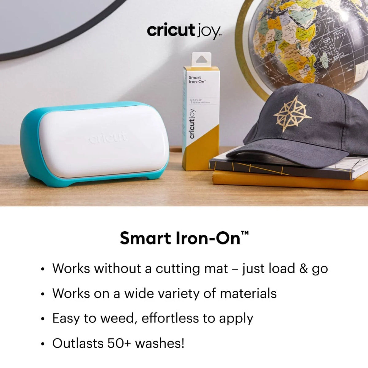 Cricut Joy Cutting And Writing Machine With EasyPress Mini Heat Press Bundle - Zen Blue