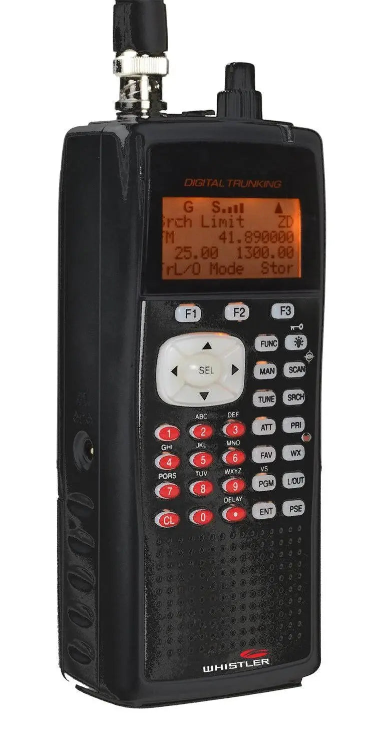 Whistler Handheld Digital Scanner Radio, Black - WS1040