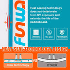 FunWater Inflatable Stand Up Paddle Board, 11 ft x 32 in x 6 in - SUP Paddle Accessories