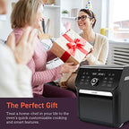 6.8-Qt Air Fryer With Dual Heating And Smart Temperature Control - CAF-P583S-KUS