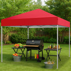 GVDV 10x10 ft Easy Pop Up Outdoor Canopy Tent - Blue