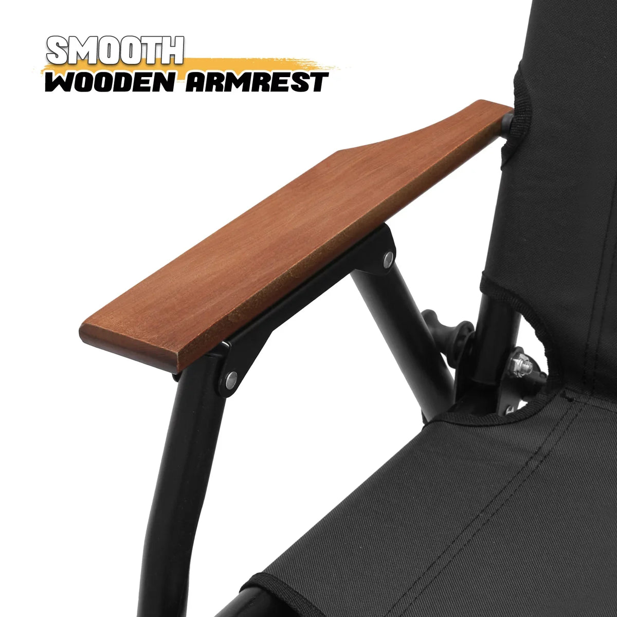 MoNiBloom Folding Double Camping Chair, 2-Person, 43.5 x 21.5 x 27 in, 330 lbs