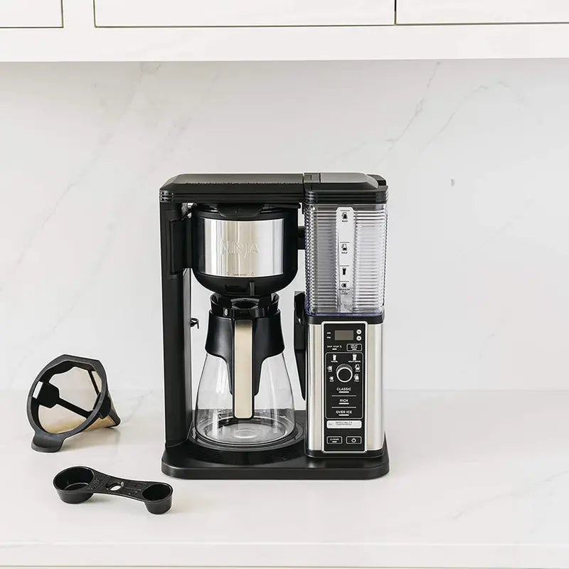 Ninja Specialty Coffee Maker, 50-Oz Glass Carafe, Black/Stainless Steel