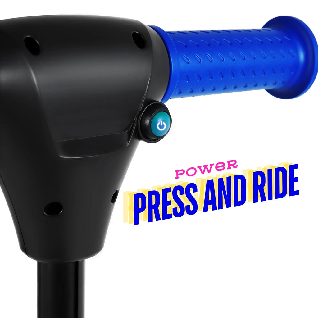 KIMI Kids 3-Wheel Electric Scooter, Adjustable, Ages 2-9, 5MPH, 10 Miles Range