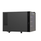 JINJUNYE Countertop Wine Cooler Refrigerator, 12 Bottle, Glass Door