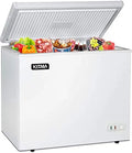 KITMA Commercial Top Chest Freezer 7 Cu. Ft. White