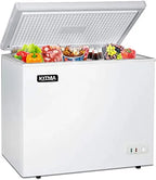 KITMA Commercial Top Chest Freezer 7 Cu. Ft. White
