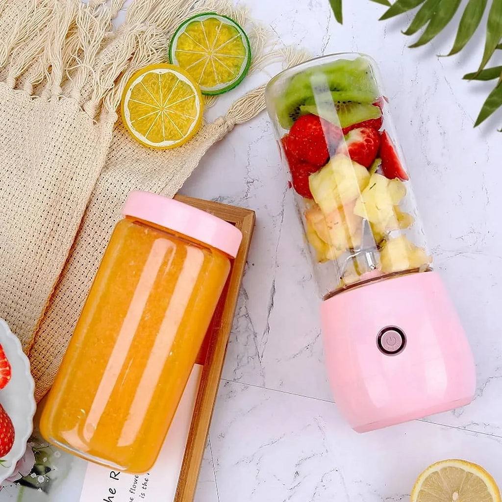 Portable Smoothie Fruit Blender Juicer With Glass - 1 Cup