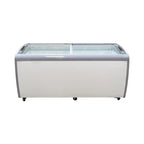 Commercial Chest Freezer, 14.5 Cu. Ft., 72 in Curved Glass Lid