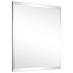 Frameless Beveled Prism Wall Mirror - Clear