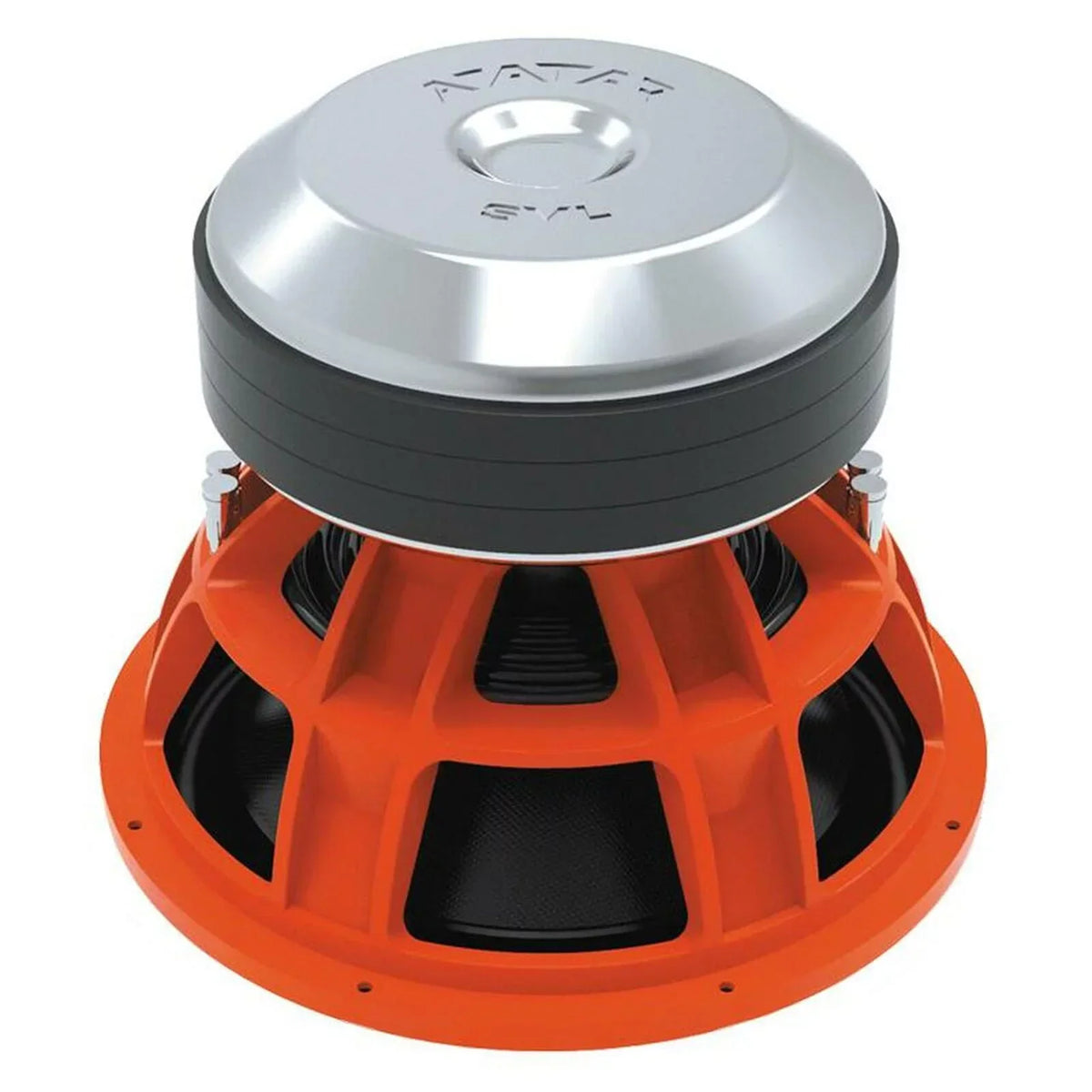 Avatar Car Audio Orange 15 in Bass Subwoofer 1-Ohm 7599 Watts Peak - SVL-1547-D1