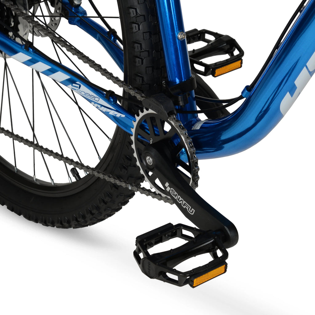 Hyper Bicycles Men's Mountain Bike, 29 inch, Hard Tail, Blue - Explorer