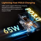 99Wh 6800mAh V-Mount Professional Camera Battery With 65W USB-C PD