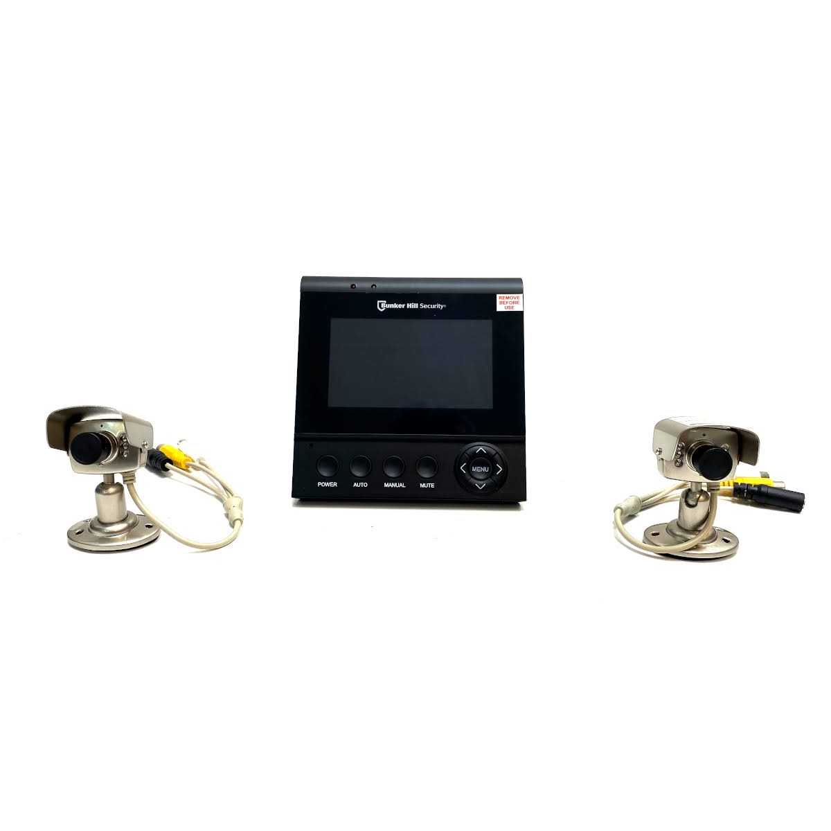 Bunker Hill Security Wired Color Security System With 2 Indoor/Outdoor Night Vision Cameras - 480 TVL