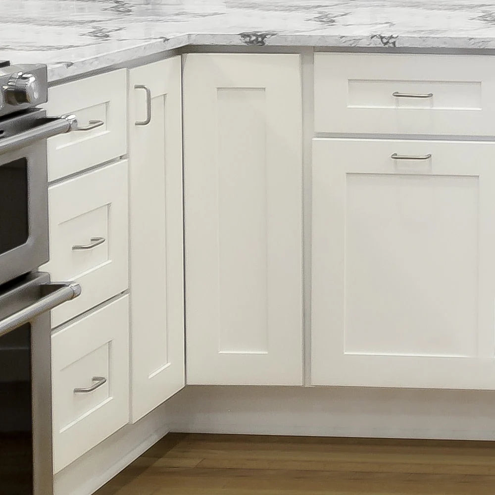 Design House Brookings Unassembled Shaker Base Kitchen Cabinet 36x34.5x24, White - 561407