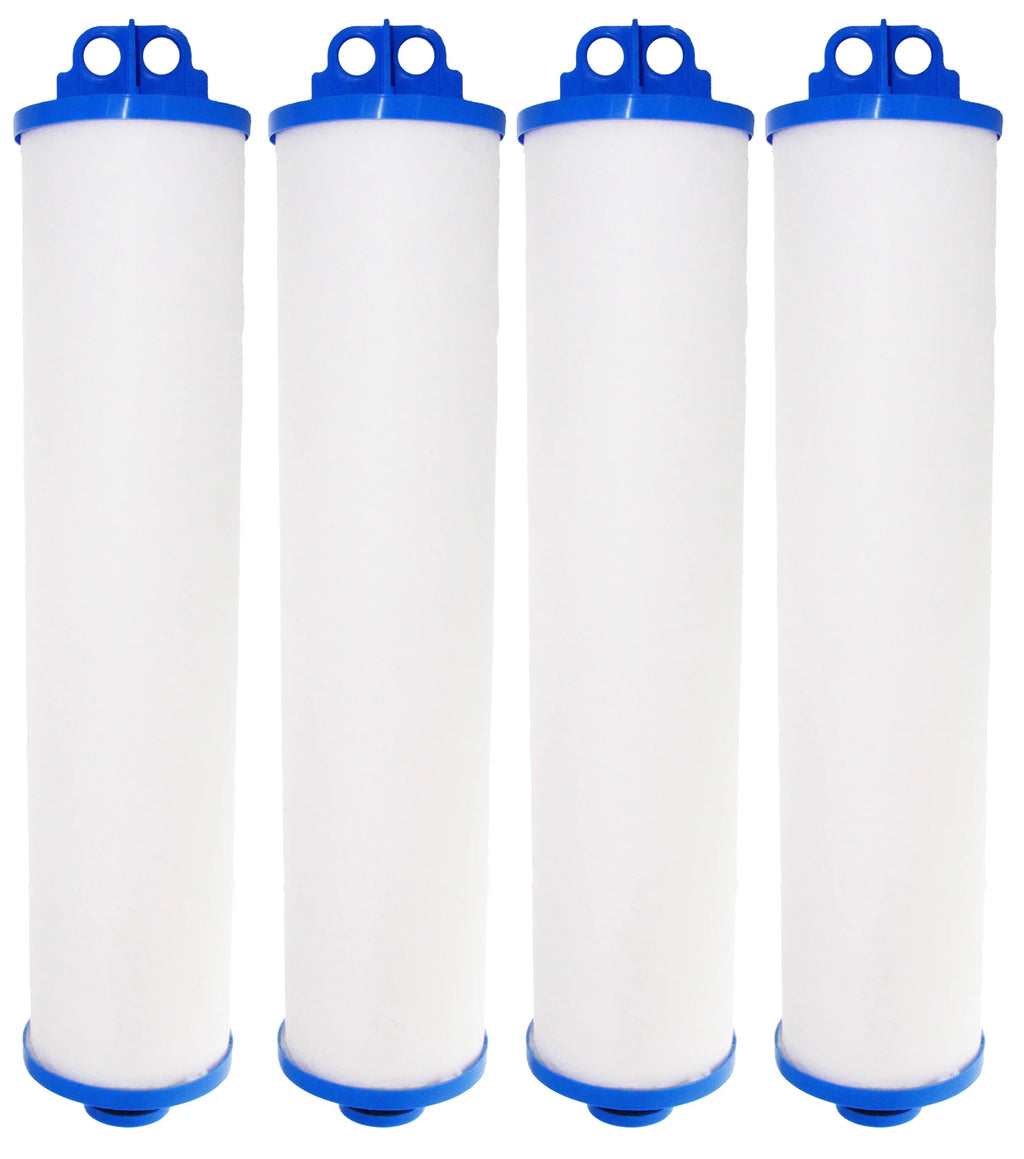 Neo-Pure Big Bubba 10 Micron Carbon Block Filter Cartridge, 26in, 4 Pack - BB150-CTO for Watt's BBC-150-ACP BBH-150