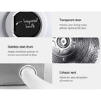 Devanti Vented Tumble Dryer 7kg - White