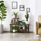 Wooden Plant Display Stand - Fir Wood
