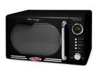 Nostalgia Retro Compact Countertop Microwave Oven 0.7 Cu. Ft. 700-Watts Orange