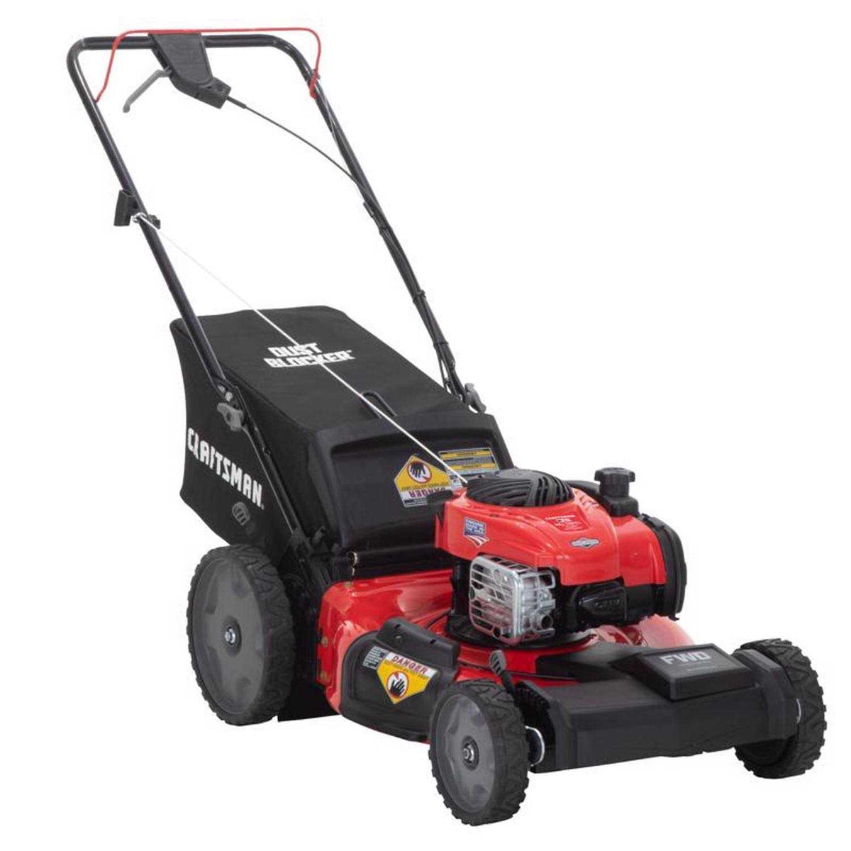 Craftsman Gas Self-Propelled Lawn Mower, 21 in., 140 cc - 12AVB2T2791