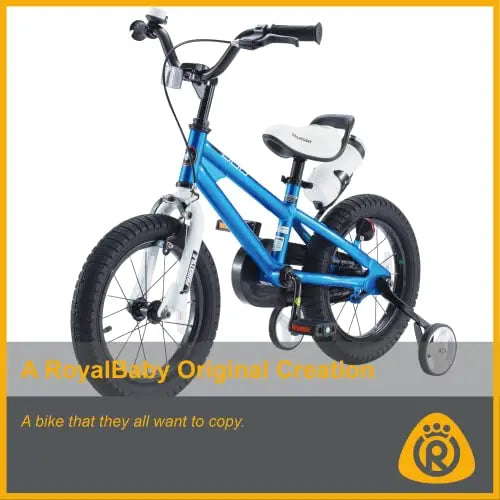 Royalbaby Kids Freestyle BMX Bicycle With Training Wheels And Kickstand