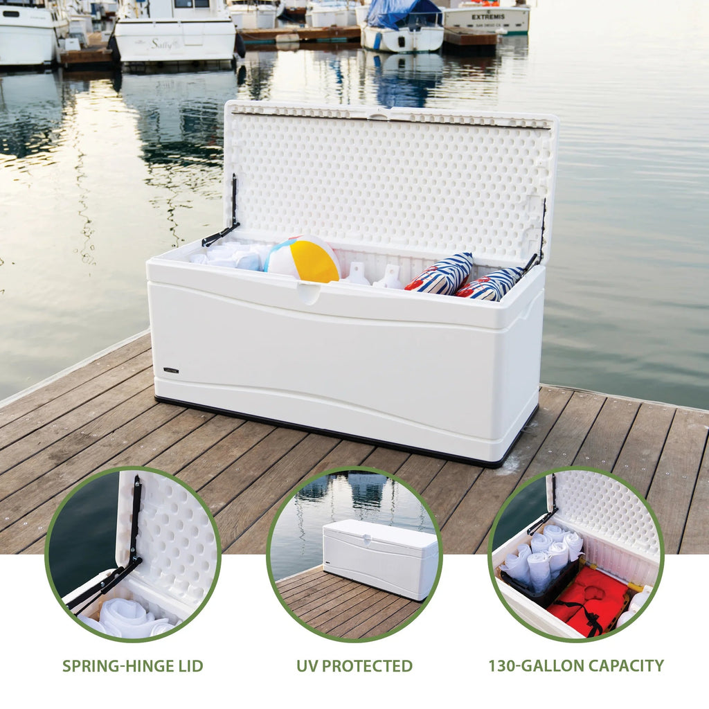 Lifetime Marine Dock Box, 130 Gallon - 60348