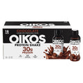 Oikos Chocolate Protein Shake, 30g Protein, 12 fl oz, 18-Pack