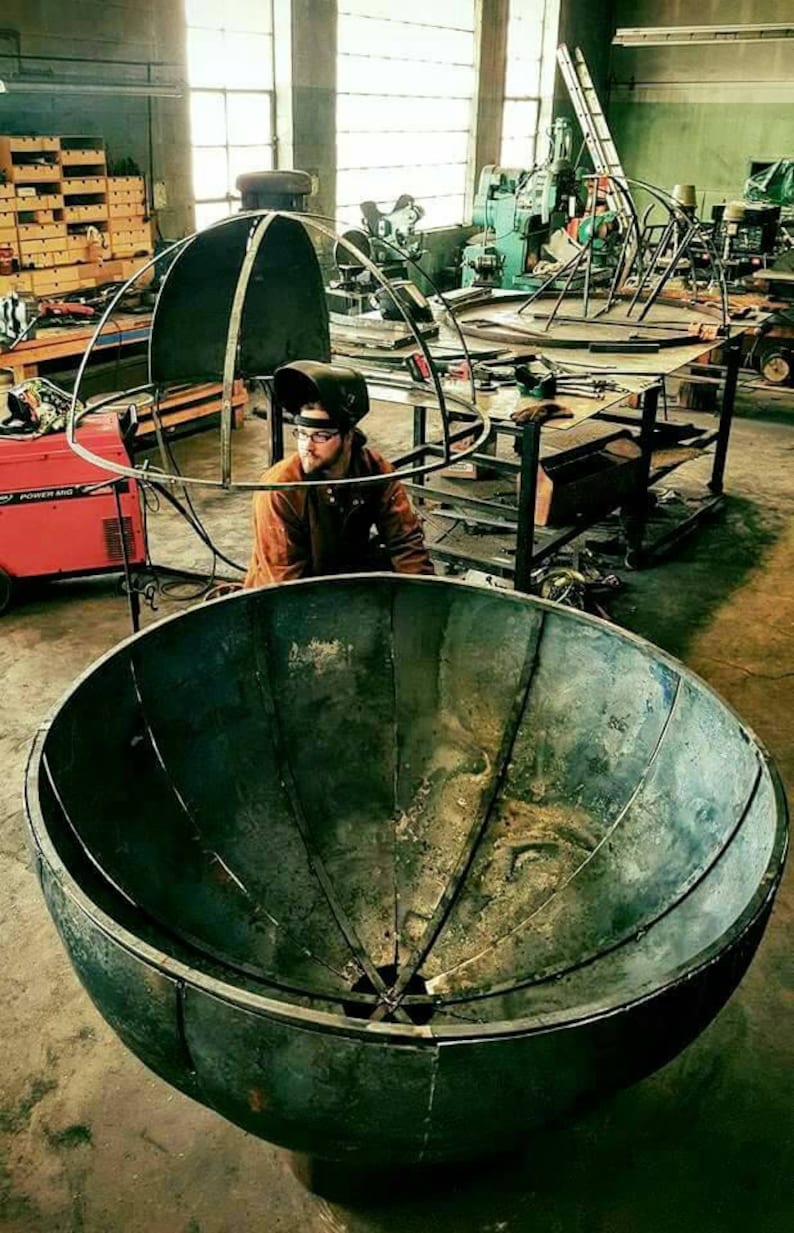 5 ft Death Star Fire Pit