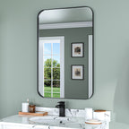 Aluminum Alloy Rounded Corner Wall Vanity Mirror