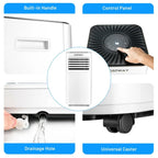 Yardi Yard Portable Air Conditioner 10000 BTU, White, Cools Up To 350 Sq. Ft.