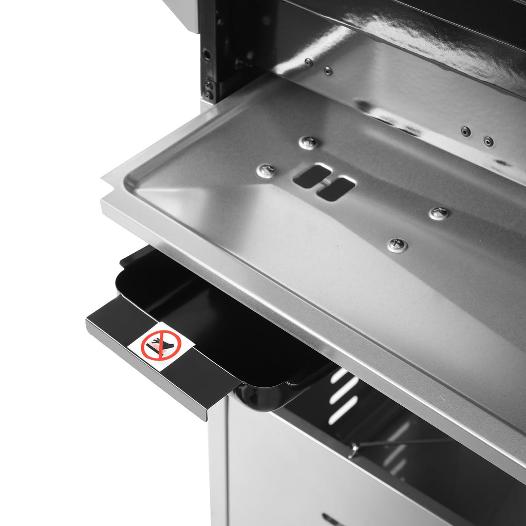 Stainless Steel 6-Burner Gas Grill - 74,000 BTU With Sear And Side Burner