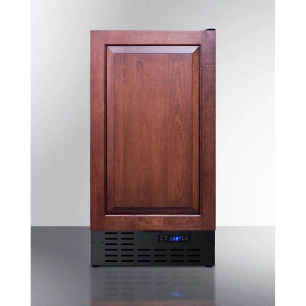 18 in Wide Frost-Free Freezer, Black, Built-In or Freestanding