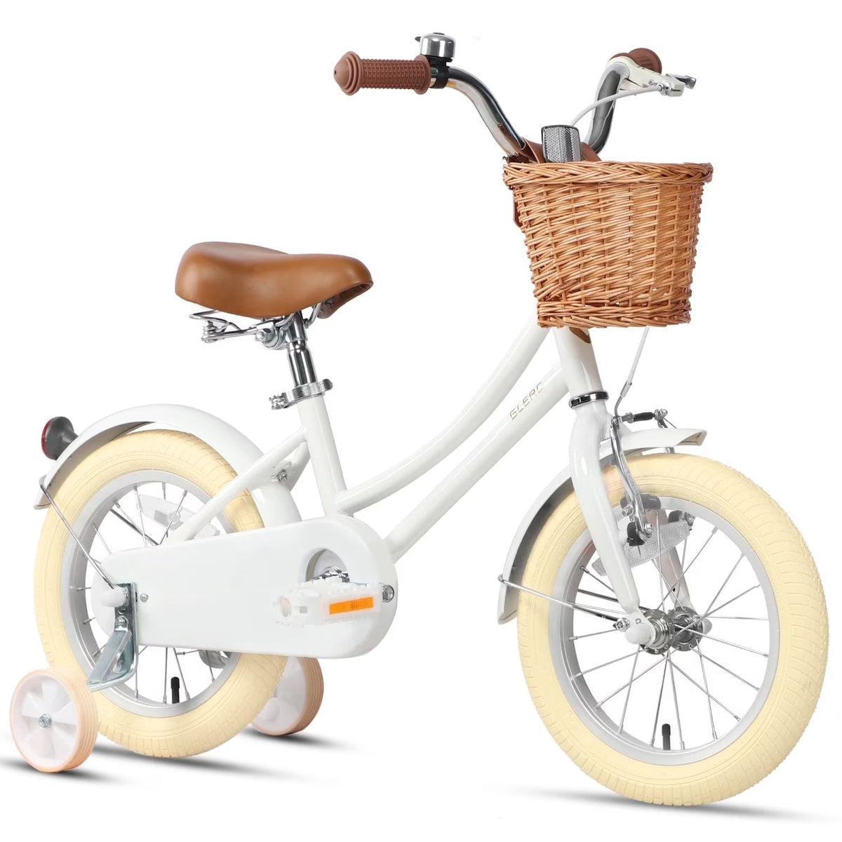 Glerc Girls' Kids' Bike, 12 inch, Pink, Ages 2-4 Years - Little Molly