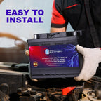 Mighty Max Battery AGM Car Battery, Group Size 47, 12V 60 AH, 680 CCA, 100RC - MM-H5