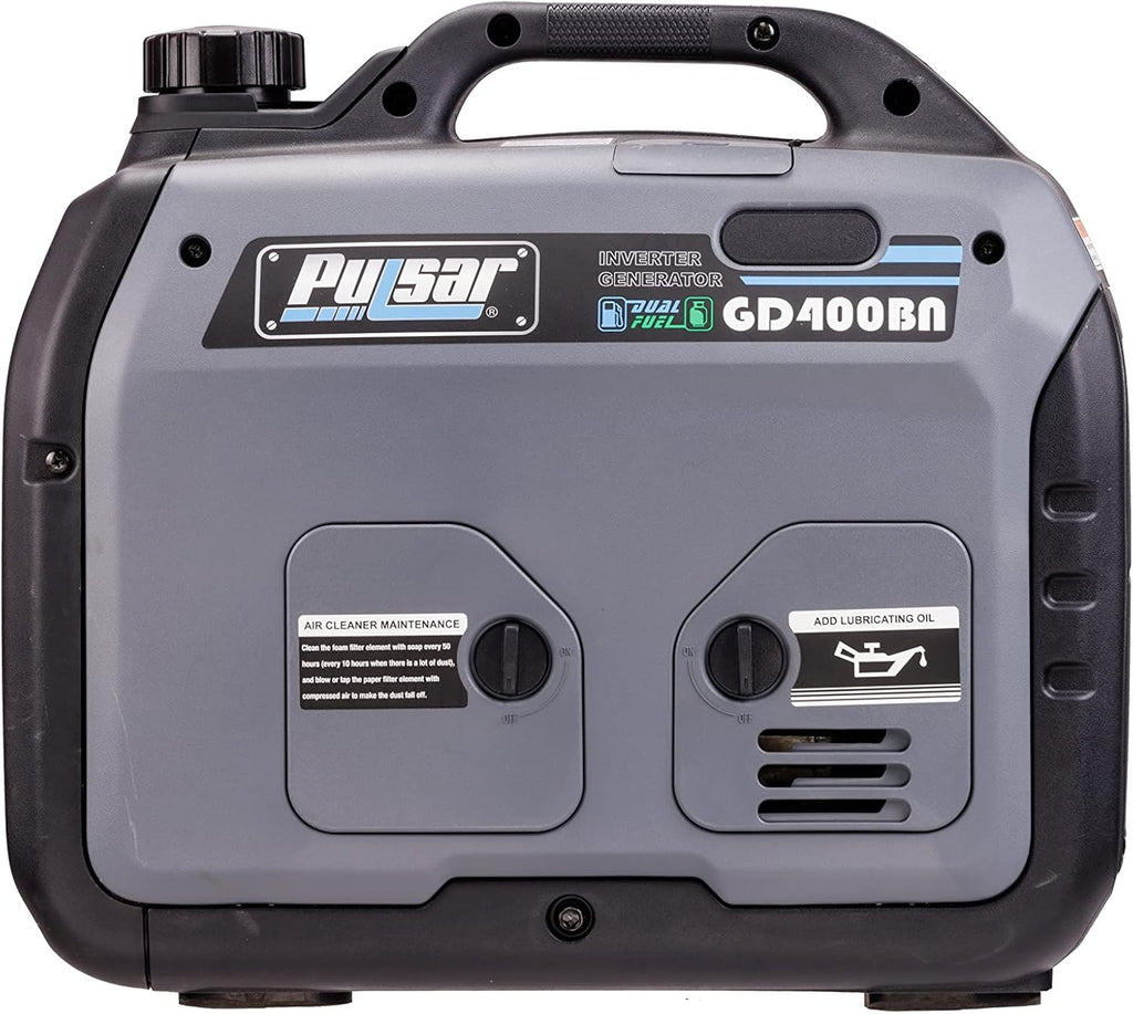 Pulsar Products 4000W Portable Dual Fuel RV-Ready Generator - GD400BN