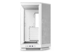 NZXT H6 Flow Compact Dual-Chamber Mid-Tower Airflow Case, White - CC-H61FW-01