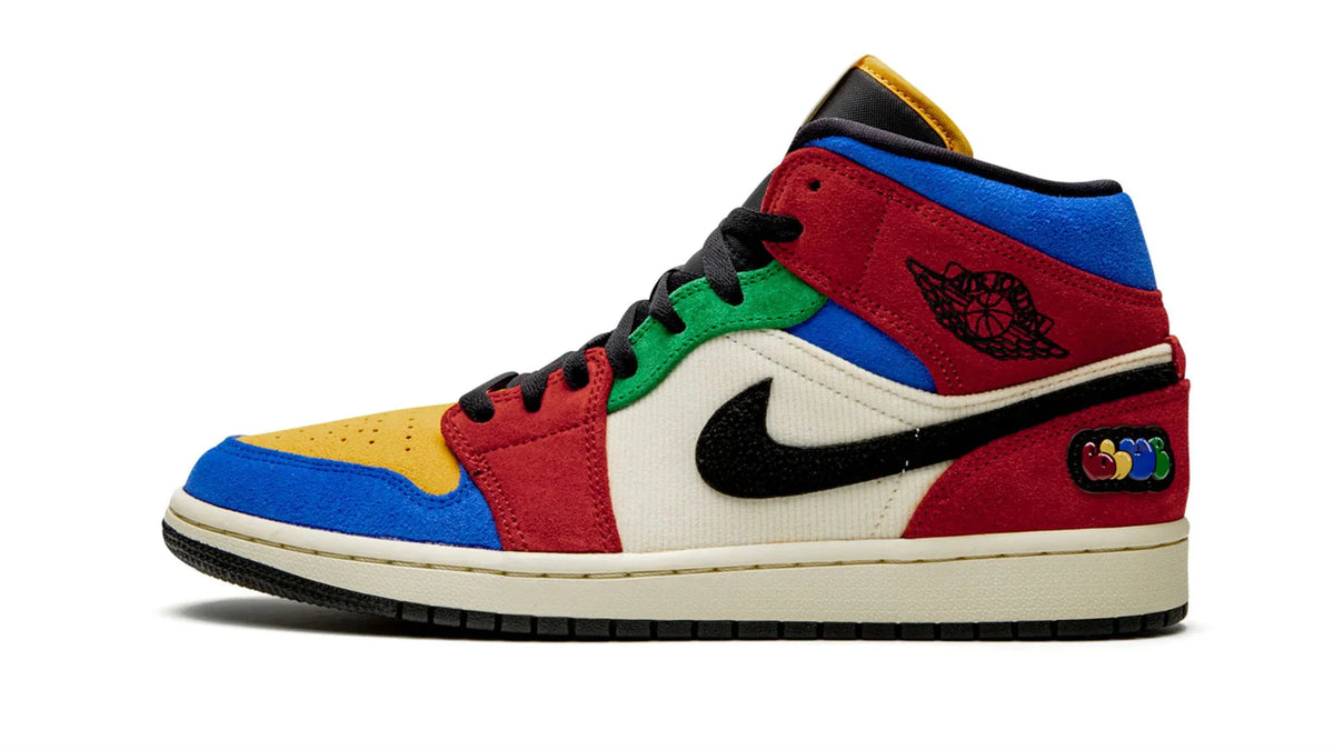 Jordan Brand Air Jordan 1 Mid Blue The Great Fearless Sneakers