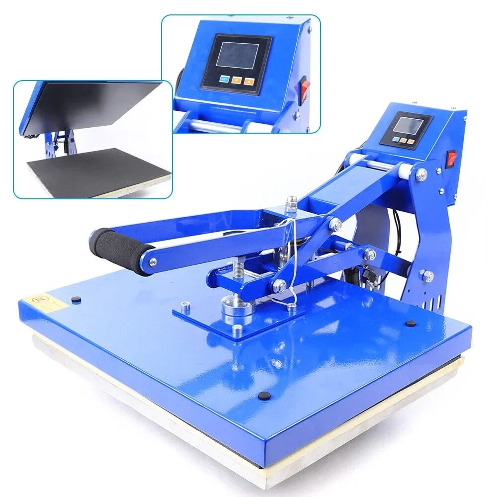 16x20 in Auto Open Clamshell T-Shirt Heat Press Machine, 110V