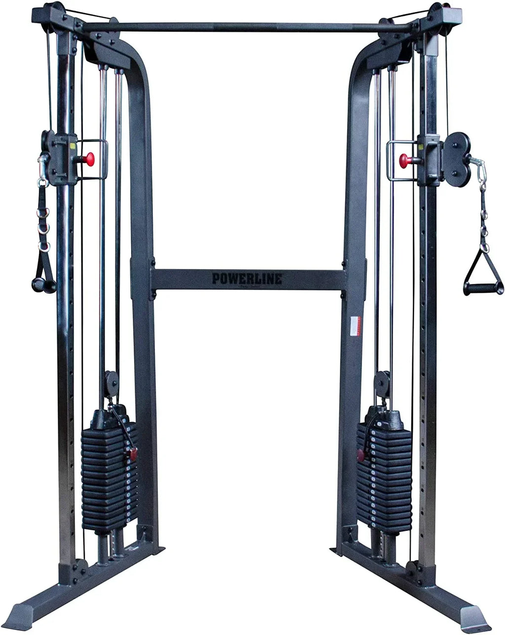 Body-Solid Powerline Functional Trainer Cable Machine, Dual 210 Lb. Weight Stacks - PFT100