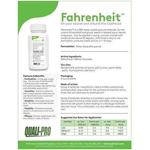 Fahrenheit Herbicide - 6 oz