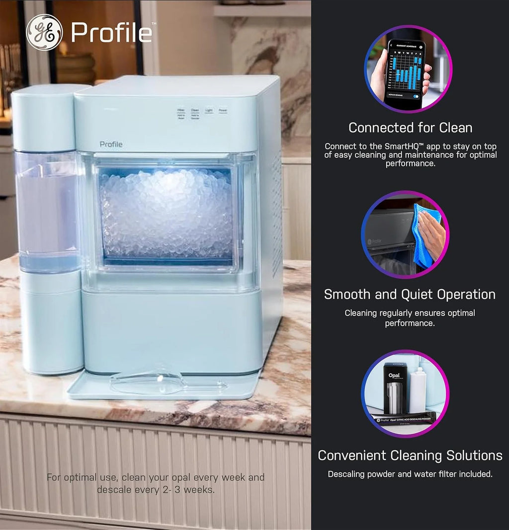 GE Profile Opal 2.0 XL Countertop Nugget Ice Maker, 1 Gallon Tank, 38 Lbs In 24 Hours - XPIOX3SCSS